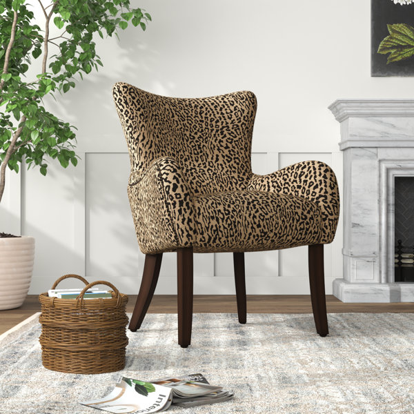 Animal print best sale arm chair